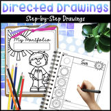 Directed Drawings for Kids Yearlong BUNDLE - Guided Drawin