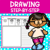 Directed Drawings with Writing Option: People, Animals & M
