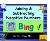Integers | Adding & Subtracting directed negative numbers 