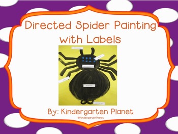 Preview of Directed Spider Painting with Labels