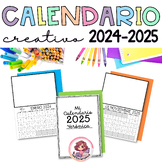 Directed drawing calendar. Calendario dibuja paso a paso S