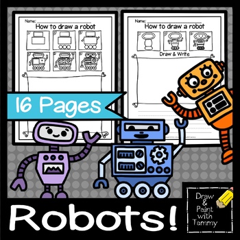 Robot Themed Printable Reward Stickers for Classroom Management 