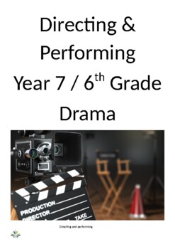Preview of Directing and Performing - Worksheet