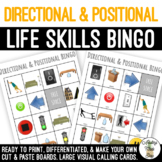 Directional & Positional BINGO Game
