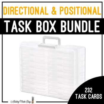 Preview of Directional & Positional Task Box BUNDLE