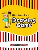 Directions for a Drawing Game {Measurement Activity}
