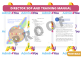 Director SOP's and Training Manual
