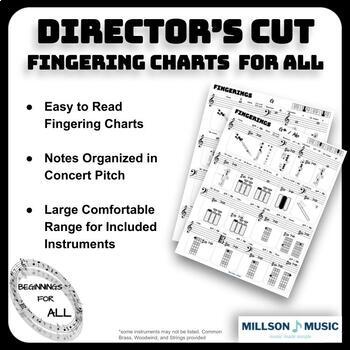 Preview of Director's Cut: Fingering Chart for All Instruments