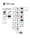 Dirt Cup Visual Recipe for Special Education, EI, ABA Programs