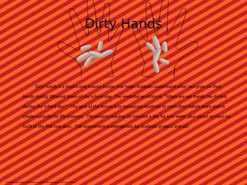 Preview of Dirty Hands - A Petri Dish Experiment to Teach the Importance of Washing Hands