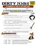 Dirty Jobs: Plumber (career video worksheet / sub plans / 