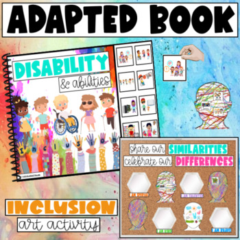 Preview of Disability Awareness, Acceptance & Inclusion Activity - Adapted Book & Art