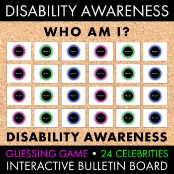 Preview of Disability Awareness Bulletin Board, Interactive Inclusion Display for Teens