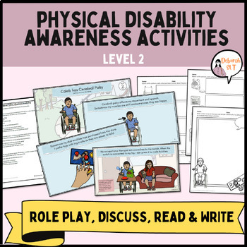 Preview of Physical Disability Cerebral Palsy Awareness | Inclusion Activities | Grades3&Up