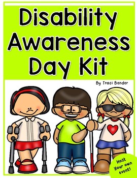 Preview of Disability Awareness Day Kit {Host Your Own Event}