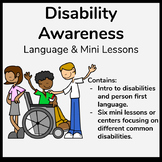 Disability Awareness Language, Lessons, Activities