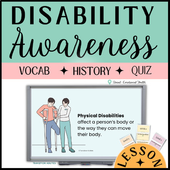 Preview of Disability & Neurodiversity Awareness Unit | General Ed or Special Ed Lesson