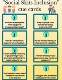 Disability inclusion Social Skits cue cards ( supports SEL)