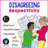 Disagreeing respectfully and avoiding conflict