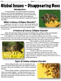 Disappearing Bees - Global Issues