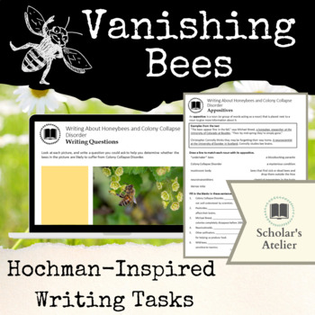 Preview of Disappearing Bees Sentence Writing Tasks
