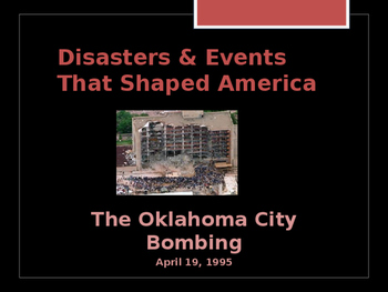 Preview of Disasters & Events That Shaped America - The Oklahoma City Bombing  - 1995