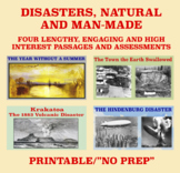Disasters, Natural and Man-Made: Reading Comprehension Pas