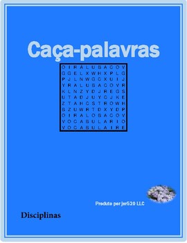 Escola (School Places in Portuguese) Dominoes by jer520 LLC