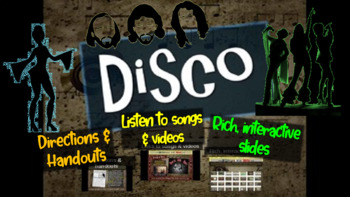 Preview of Disco: A comprehensive & engaging Music History PPT (links, handouts & more)