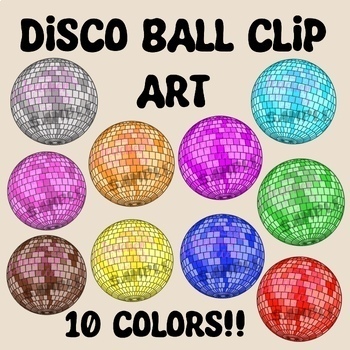 Preview of Disco Ball Clip Art