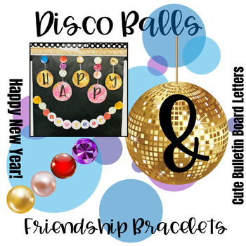 Bead Letters  Friendship Bracelet Themed Bulletin Board Letters