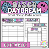 Small Group Data & Planning Forms EDITABLE // Disco Daydre