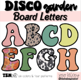 Disco Garden // Board Letters
