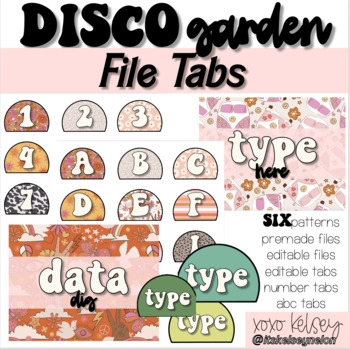 Preview of Disco Garden // Files & Tabs