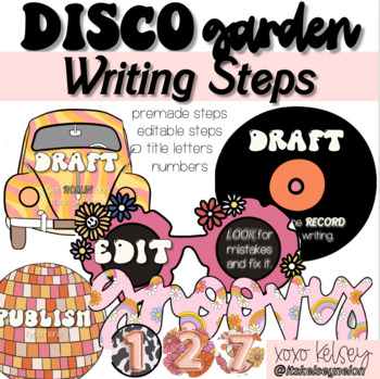 Preview of Disco Garden // Writing Steps