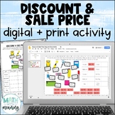 Discount and Sale Price Digital and Print Activity for Goo