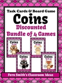 Money Task Cards and Board Game for Coins BUNDLE Recording