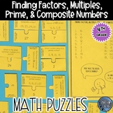 Finding Factors and Multiples Puzzle Activity