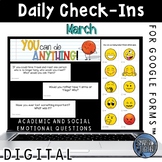 Digital Daily Check In - March SEL