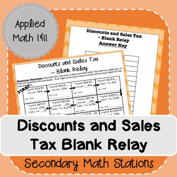 https://ecdn.teacherspayteachers.com/thumbitem/Discounts-and-Sales-Tax-Fill-in-the-Blank-Relay-5153612-1657327306/original-5153612-1.jpg