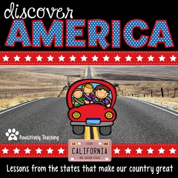 Preview of Discover America: California ~ Integrated Reading, Social Studies & Geography