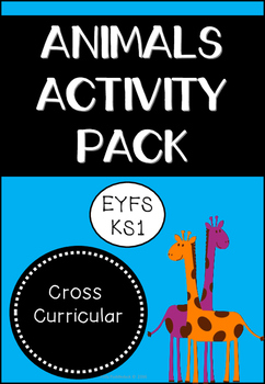 Preview of Animals Activity Pack (Kinder/L.Elementary)