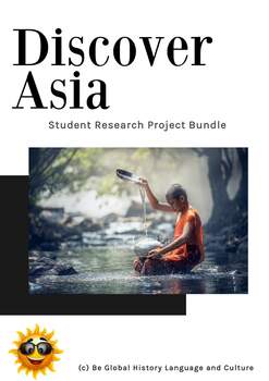 Preview of Discover Asia  - Digital Learning Lesson Plan BUNDLE