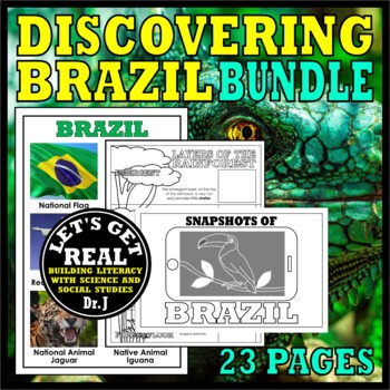 Preview of BRAZIL: Discovering Brazil and the Amazon Rainforest Bundle