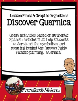Preview of Discover Guernica: Lesson plan, worksheets, graphic organizers