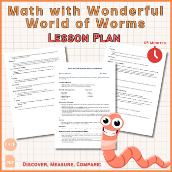 Preview of Discover, Measure, Compare: Preschool Math with Wonderful World of Worms