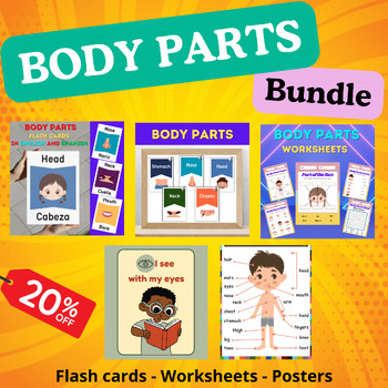 Preview of Discover Your Amazing Body: A Comprehensive Bundle for Pre-K and Kindergarten