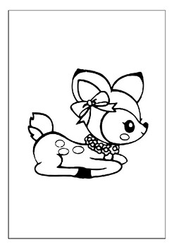 Kawaii Coloring Pages - Printable