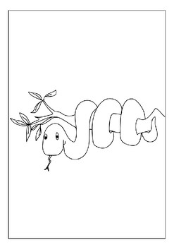 Discover the Fascinating World of Serpents: Snake Safari Coloring Pages ...