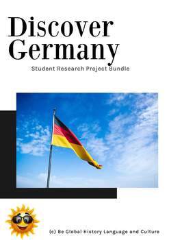 Preview of Discover Germany - Digital Learning Lesson Plan BUNDLE